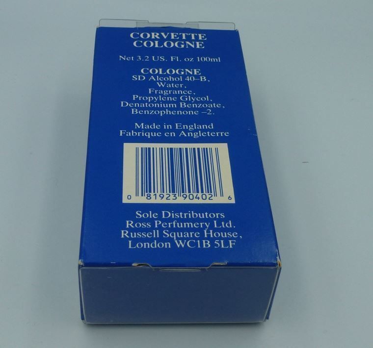 Corvette von Ross Perfumery - Cologne Splash 100 ml