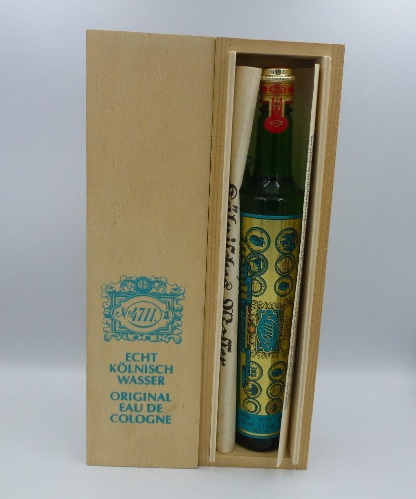 4711 ECHT Kölnisch Wasser - Eau de Cologne 100 ml (in Holzkiste)