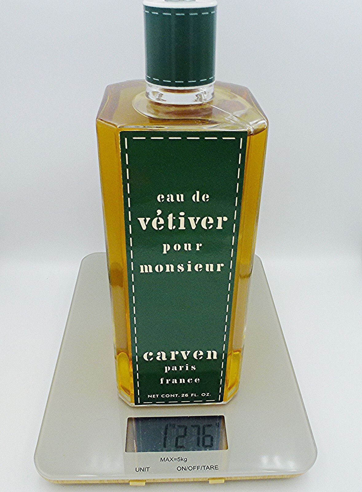 Eau de Vetiver pour Monsieur - Eau de Toilette Splash 26 Fl. Oz. 750 ml (Rar)