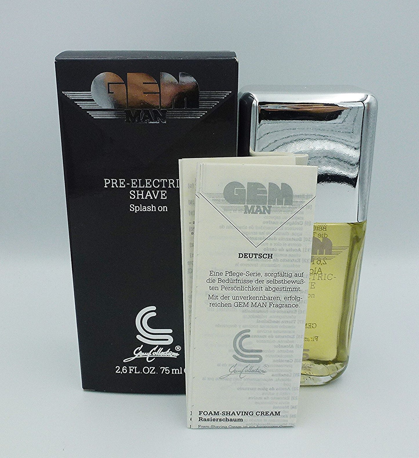 GEM MAN von Gem Collection - Pre Electric Shave 75 ml