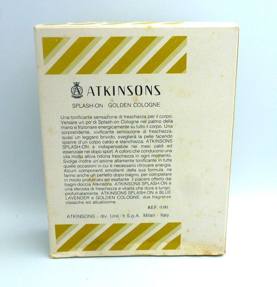 Atkinsons Golden Cologne - Eau de Cologne Splash 150 ml (Vintage)