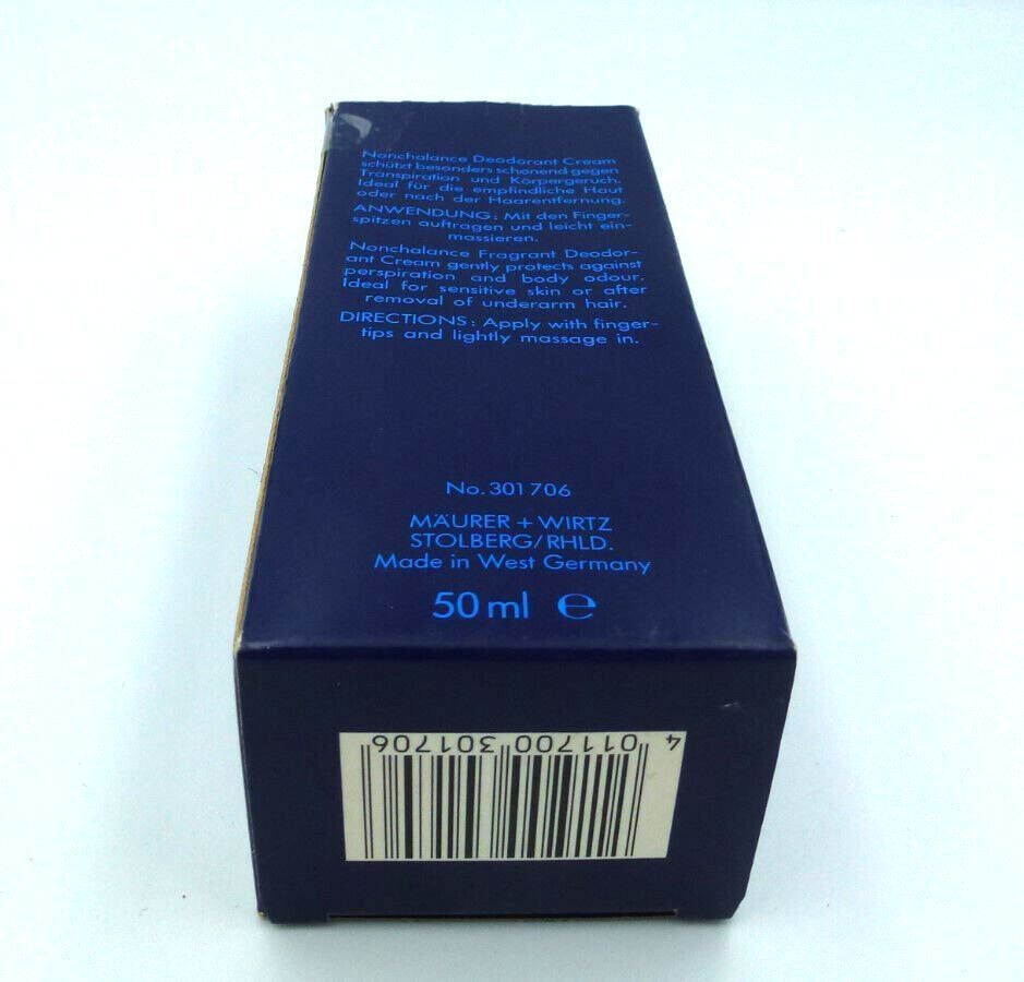 Nonchalance von Mäurer+Wirtz - Duft Deodorant Cream Creme 50 ml (Vintage)