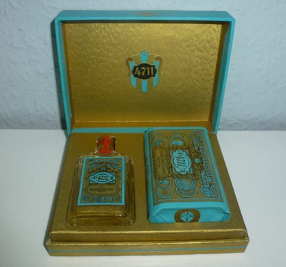 4711 ECHT Kölnisch WASSER - Eau de Cologne 25 ml / Seife 100 g