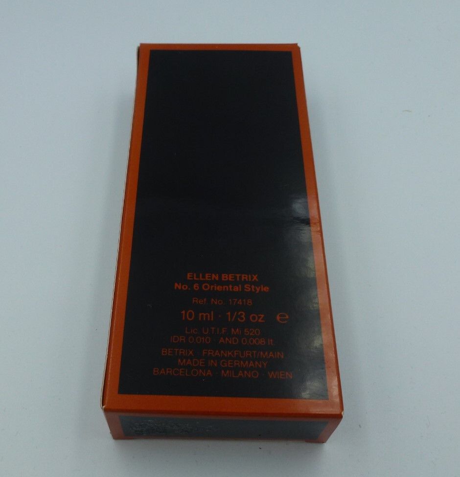 ELLEN BETRIX No.6 Oriental Style - reines Parfum Spray 10 ml (Vintage)