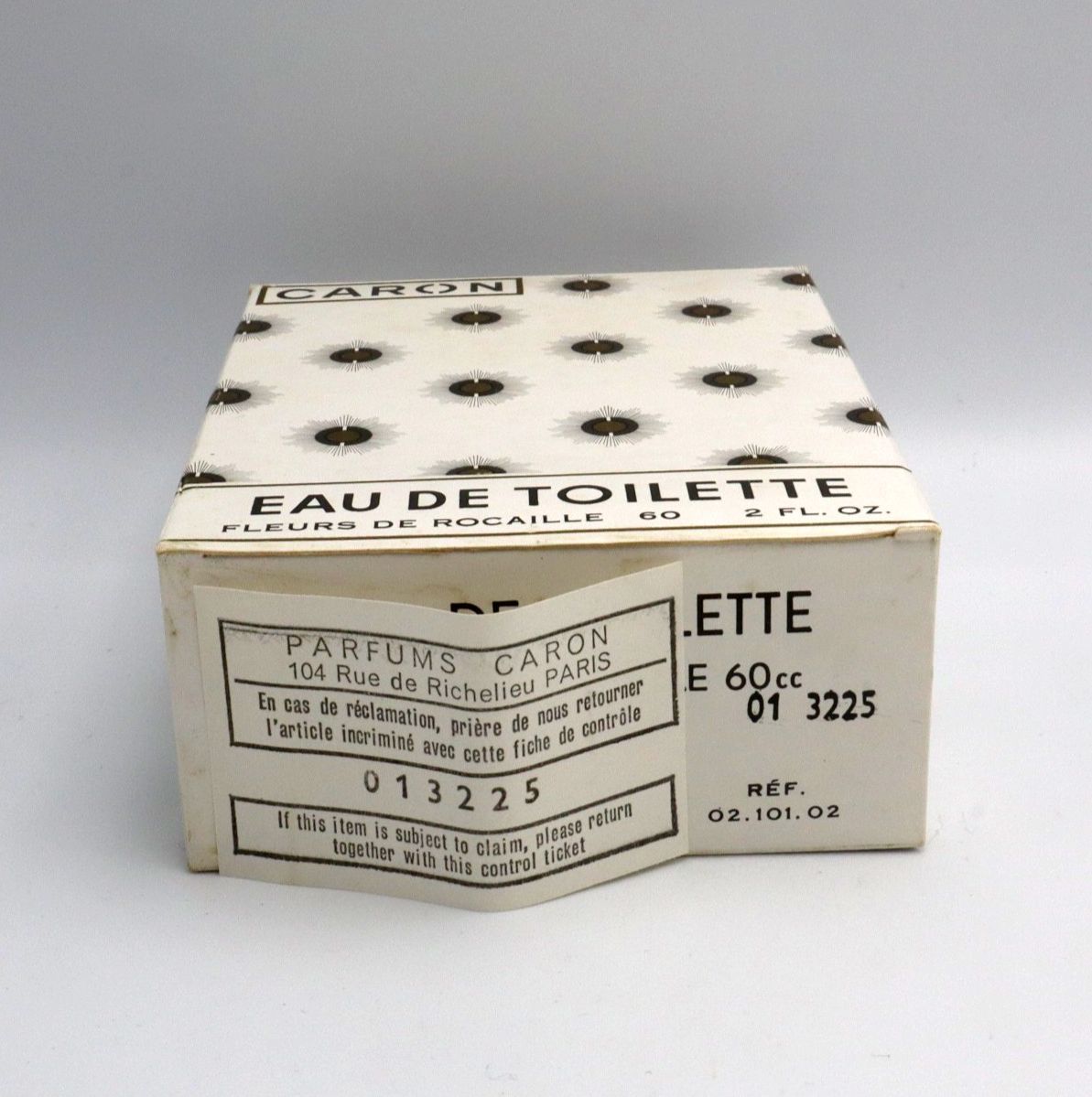 CARON Fleurs de Rocaille - Eau de Toilette Splash 60 ml (Vintage)