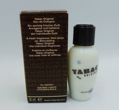Tabac Original von Mäurer+Wirtz - Eau de Cologne 15 ml (Vintage)