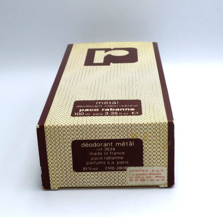 paco rabanne metal - Deodorant Spray 100 ml (Vintage)