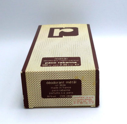 paco rabanne metal - Deodorant Spray 100 ml (Vintage)