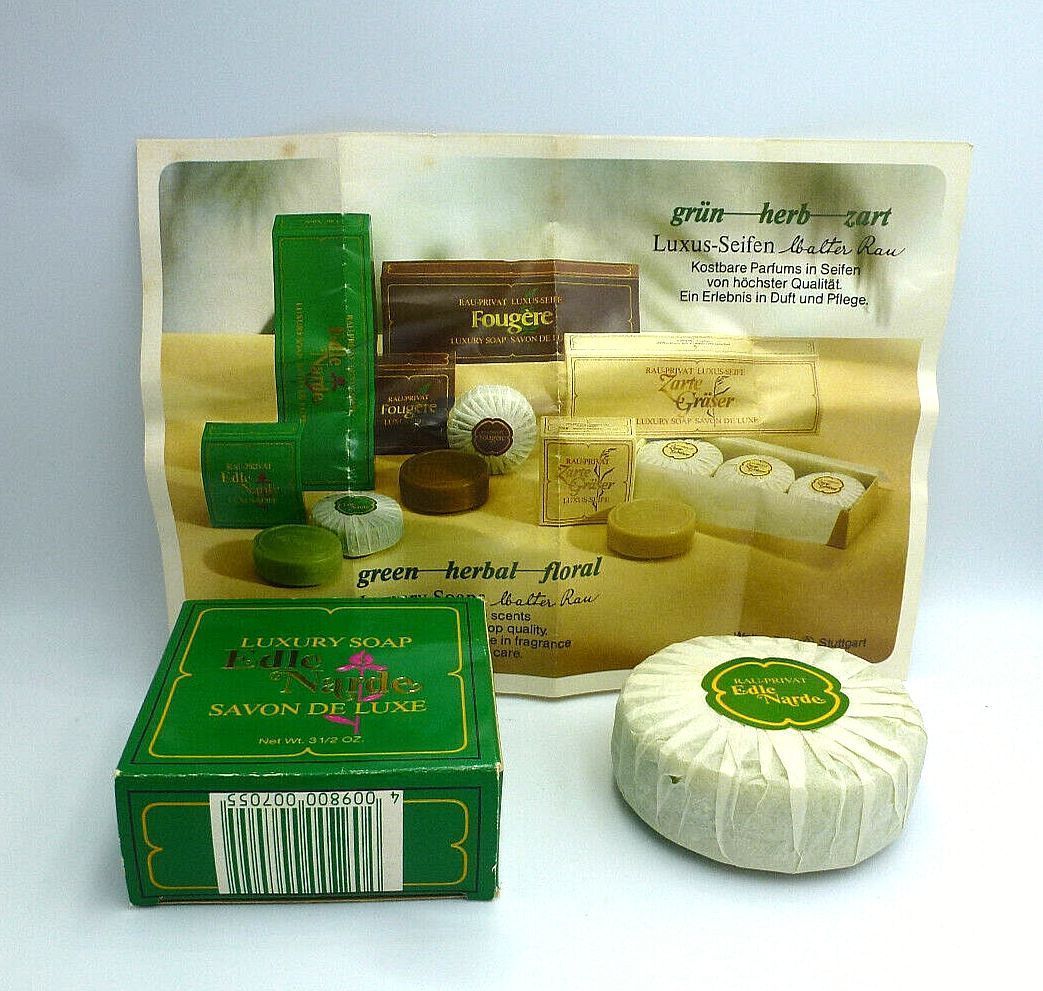 Rau-Privat Edle Narde von Walter Rau - Luxus-Seife 100 g (Vintage)