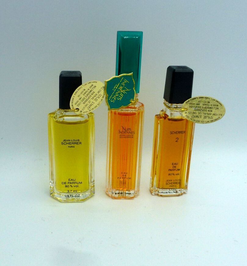 Aromes d´Enchantment Jean Lois-Scherrer Miniaturen-Set (3 Stück) (Vintage)