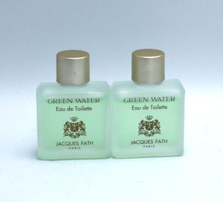 2 X JAQUES FATH GREEN WATER - Eau de Toilette 2 x 4 ml (Miniatur)
