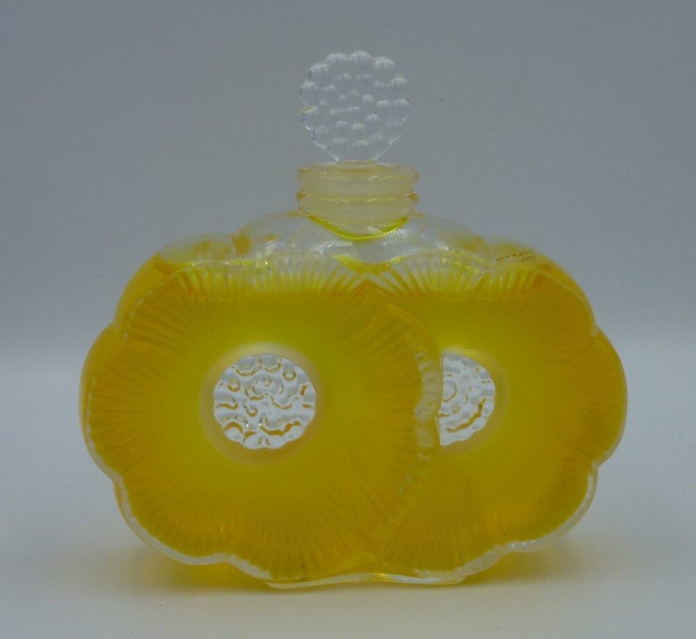 Lalique DEUX Fleurs Frosted Crystal - Parfum-Flakon 50 ml (Vintage)
