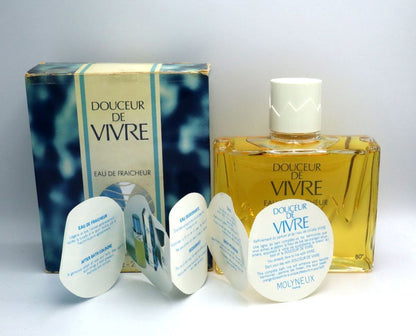 Molyneux Douceur DE VIVRE - After Bath Cologne 240 ml (Vintage)