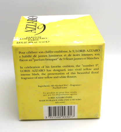 AZZARO 9 by LORIS AZZARO - reines PARFUM 12 ml (Vintage)