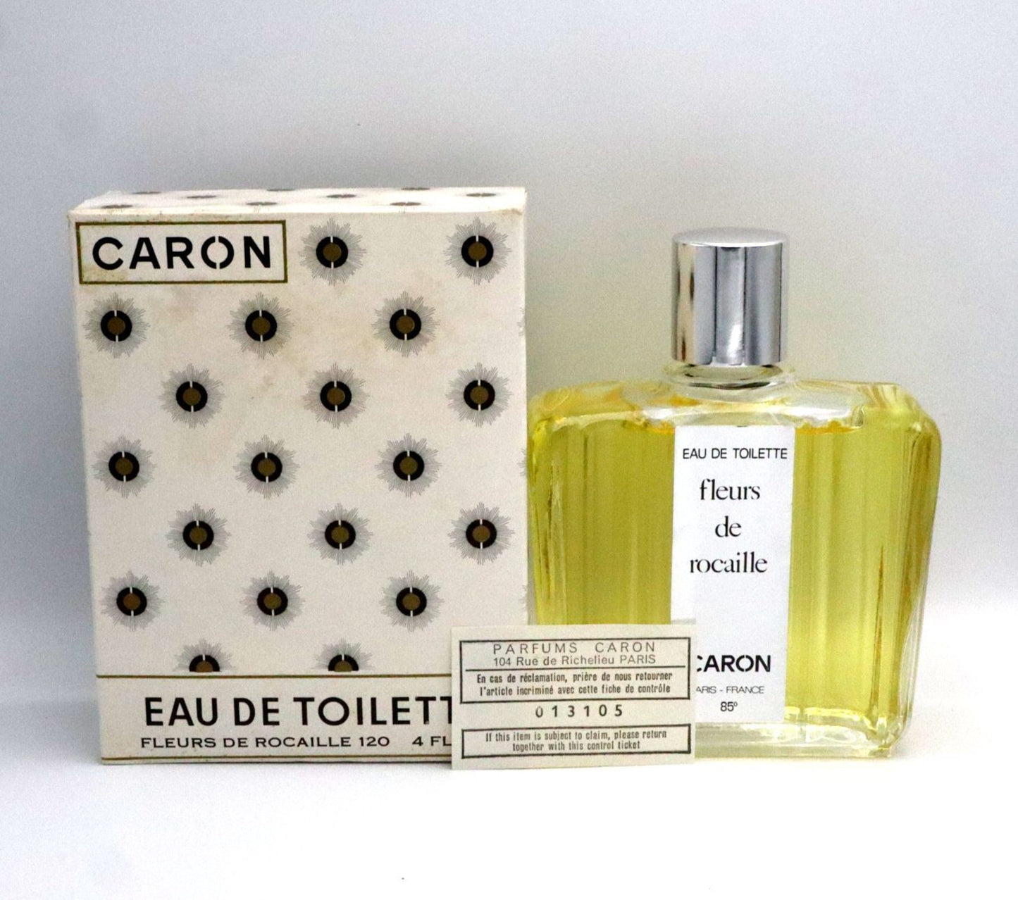 CARON Fleurs de Rocaille - Eau de Toilette Splash 120 ml (Vintage)