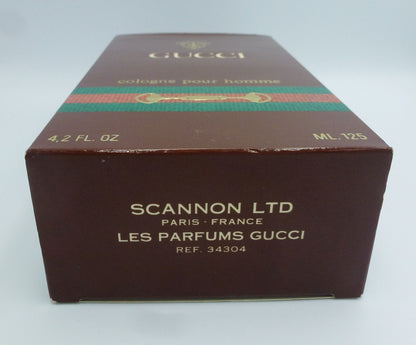 GUCCI Cologne pour homme von Scannon - Eau de Cologne 125 ml (Vintage)