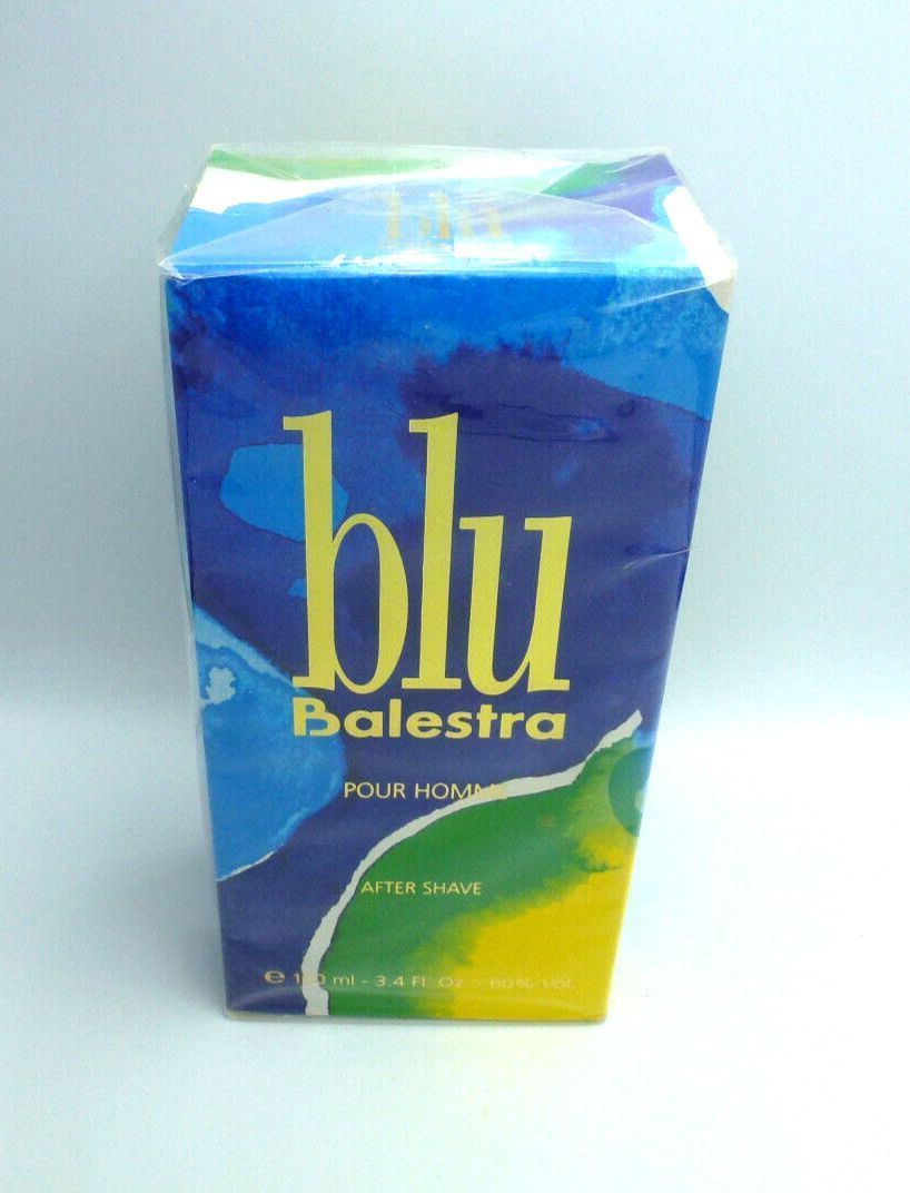 blu Balestra pour Homme by Renato Balestra - After Shave 100 ml (Vintage)