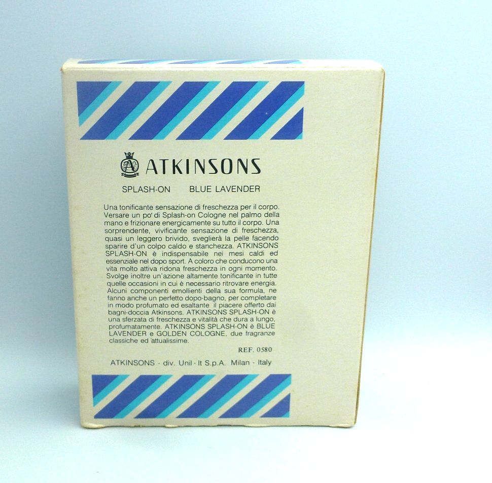 Atkinsons Blue Lavender - Eau de Cologne Splash 150 ml (Vintage)