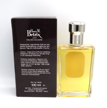 Henry M. Betrix CITY - Eau de Cologne Splash 100 ml (Vintage)