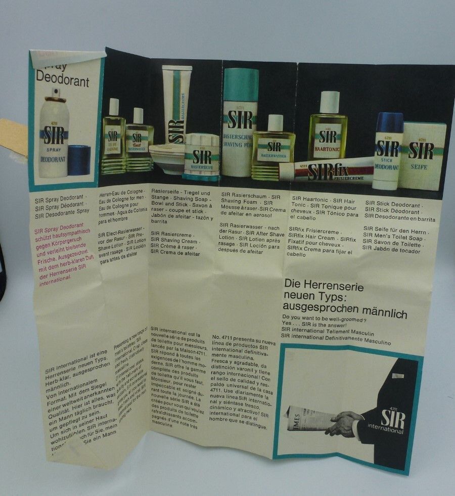 4711 SIR Elect - Rasierwasser Pre Shave Lotion 150 ml (Vintage)