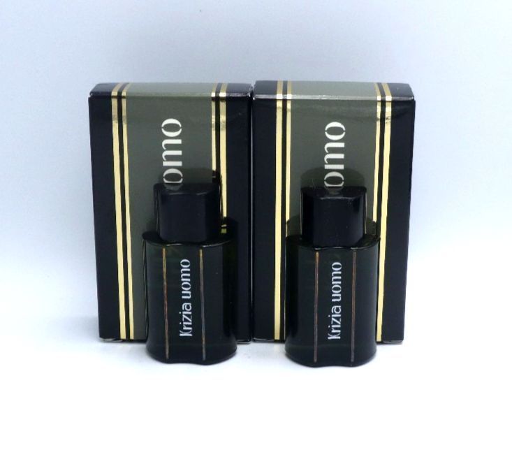 2 X Krizia Uomo - Eau de Toilette 2 x 5 ml (10 ml) (Miniatur)