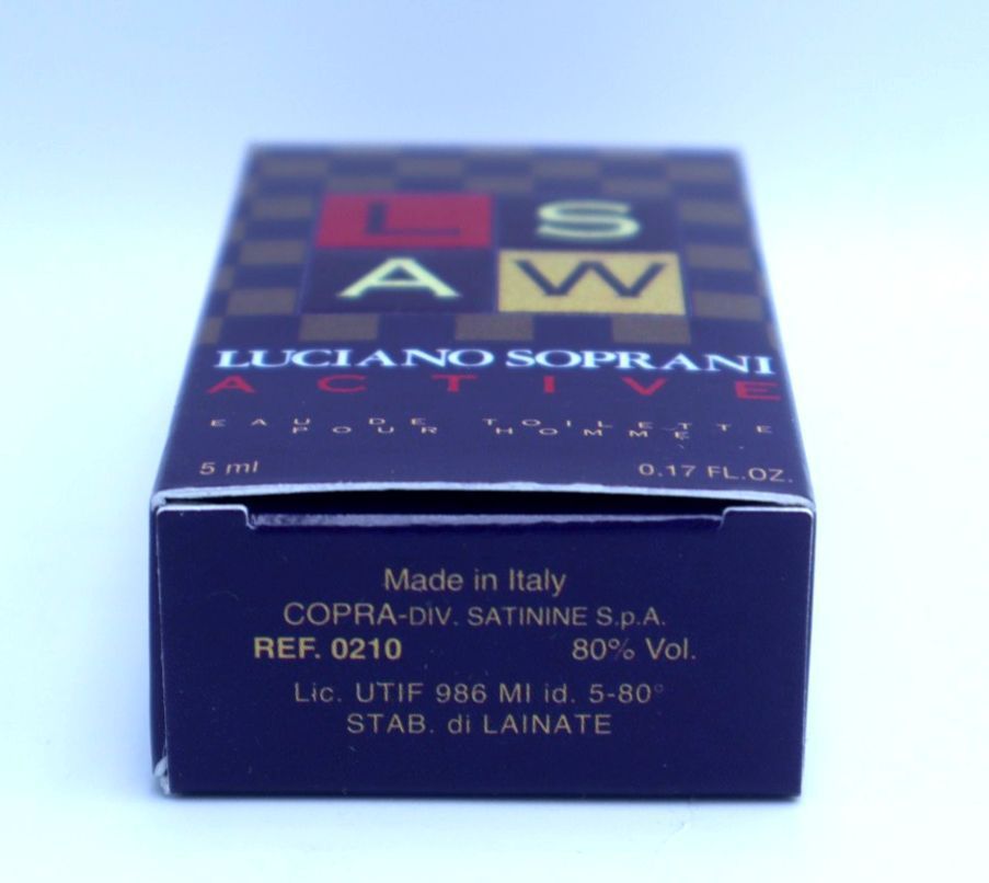 Luciano Soprani ACTIVE - Eau de Toilette 5 ml (Miniatur)