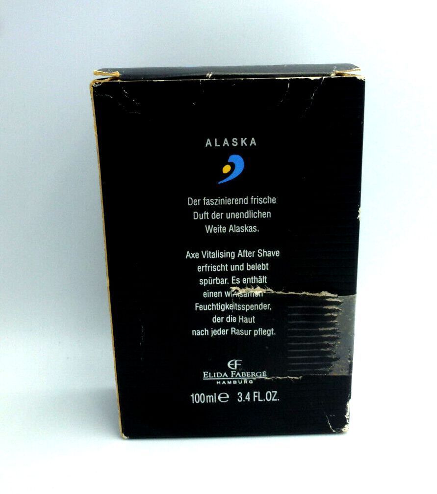 AXE ALASKA von Elida Faberge - Vitalising Aftershave 100 ml (Rarität)